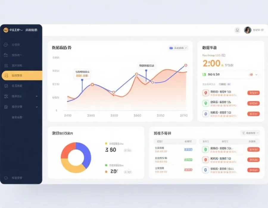 走势图数据面板示意图